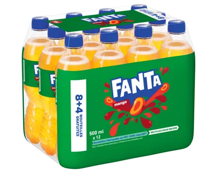 Fanta Mango 12 x 50 cl (8 + 4)