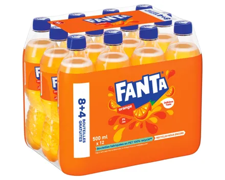 Fanta Orange 12 x 50 cl (8+4 gratis)