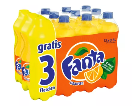Fanta Orange 12 x 50 cl (9+3 gratis)
