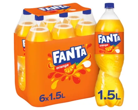 Fanta Orange 6 x 1,5 l