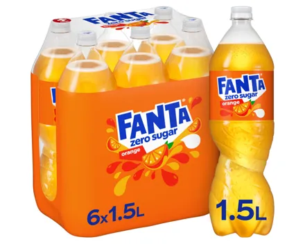 Fanta Orange Zero 6x1,5l