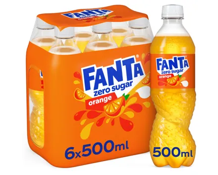 Fanta Orange Zero 6x50cl