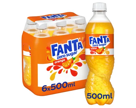 Fanta Orange Zero 6x50cl
