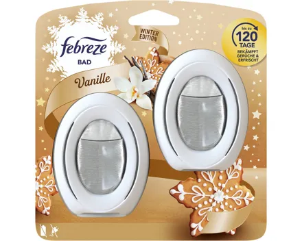 Febreze Bad Lufterfrischer Madagsakar Vanille 2 x 7,5 ml