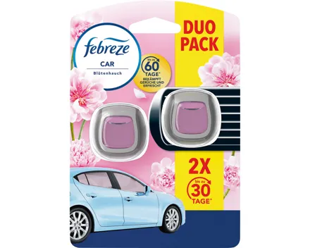 Febreze Car Lufterfrischer Blütenhauch Duo-Pack
