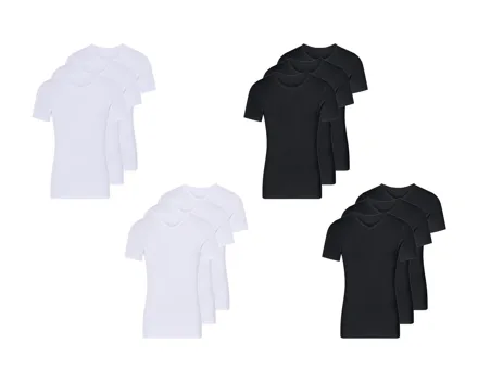 Feinripp-Unterziehshirts, 3er
