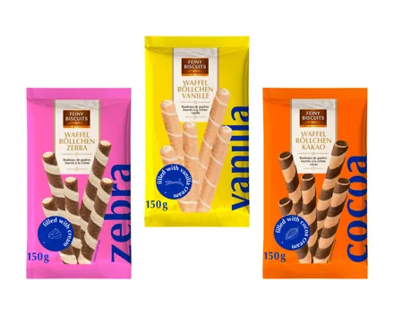 Feiny Biscuits Waffelröllchen