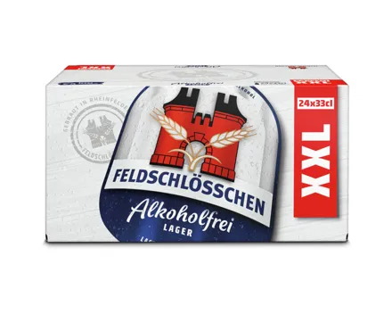 Feldschlösschen Alk.frei Lager 24x33cl