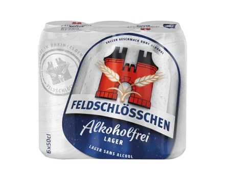 Feldschlösschen Bier Alkoholfrei Lager