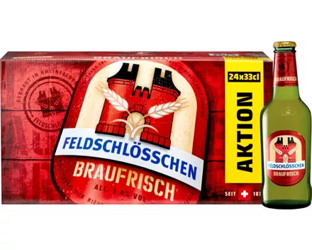 Feldschlösschen Bier Braufrisch