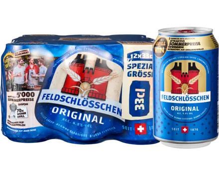 Feldschlösschen Original Bier Dose 33