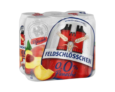 Feldschlösschen Panaché Pfirsich alkoholfrei