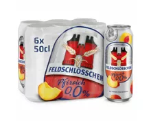 Feldschlösschen Pfirsich 0.0% Alkoholfrei Biermischgetränk 6x50cl