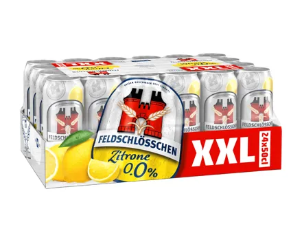FELDSCHLÖSSCHEN Zitrone 0.0%
