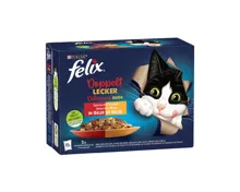 Felix Doppelt Lecker Katzenfutter in Gelée assortiert 12x85g