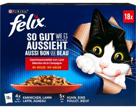 Felix Katzenfutter So gut wie es aussieht