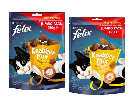 Felix Knabber Mix Katzensnack