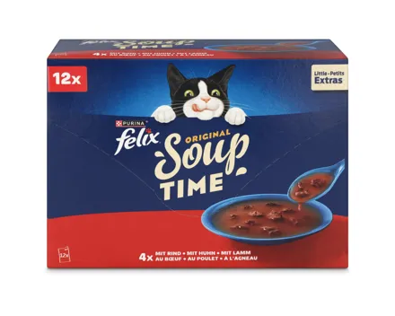 Felix Original Soup Time Fleisch 12x48g