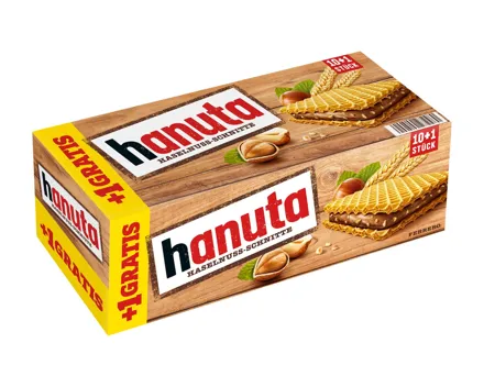 Ferrero Hanuta 10+1 gratis (Aktion nur in der Deutsch- und Westschweiz gültig)