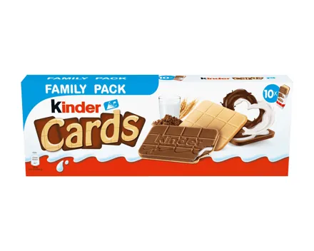 Ferrero Kinder Cards Family Pack