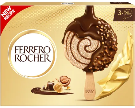 Ferrero Rocher Ice Cream Sticks