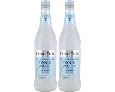 Fever Tree Mediterranean Tonic Water alkoholfrei 2x 50cl