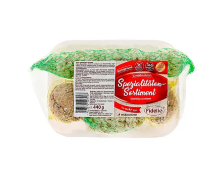 Fidelio Spezialitäten Sortiment
