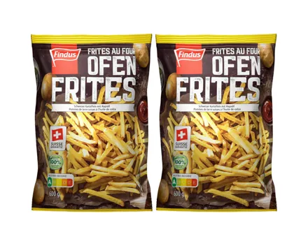 Findus Backofen-Frites 2x 600g