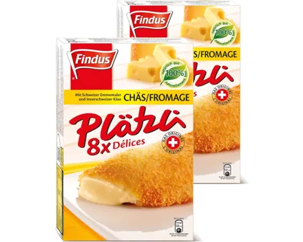 Findus Chäs Plätzli 2x480g