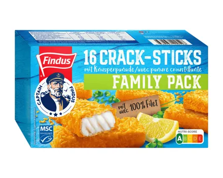 Findus Crack Sticks MSC