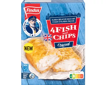 Findus Fish & Chips MSC 400g 400