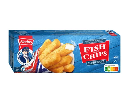 Findus Fish & Chips Sticks