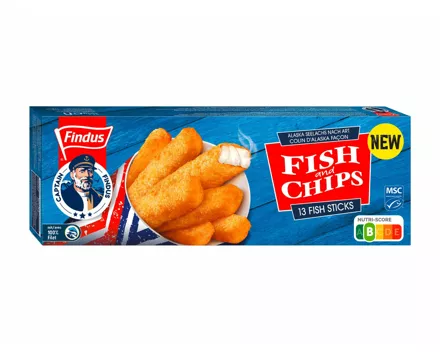 Findus Fish & Chips Sticks