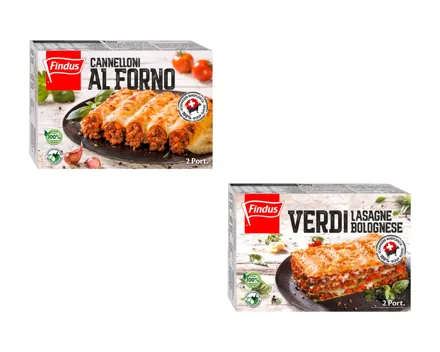 Findus Lasagne/Cannelloni