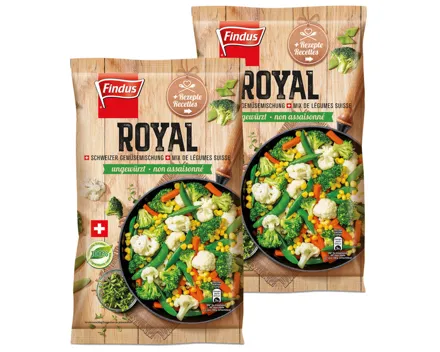 Findus Marché Gemüsemischung Royal 2x 600g
