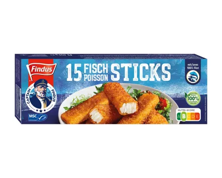 Findus MSC Fischstäbchen