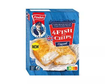 Findus MSC Fish & Chips