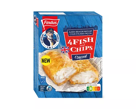 Findus MSC Fish & Chips / Crunchy Filets