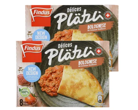 Findus Plätzli Bolognese 2x480g
