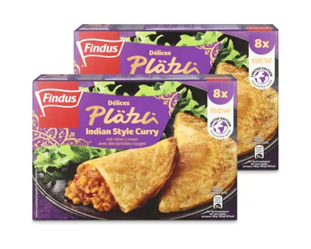 Findus Plätzli Indian 8x60g 2x 480g