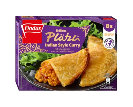 Findus Plätzli Indian 8x60g