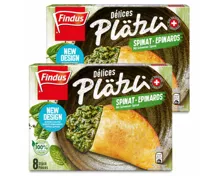 Findus Plätzli mit Spinat 8 Stück 2x 480g