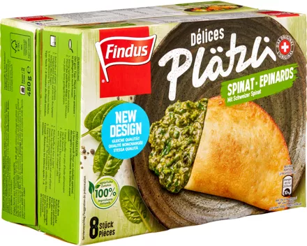 Findus Plätzli Spinat