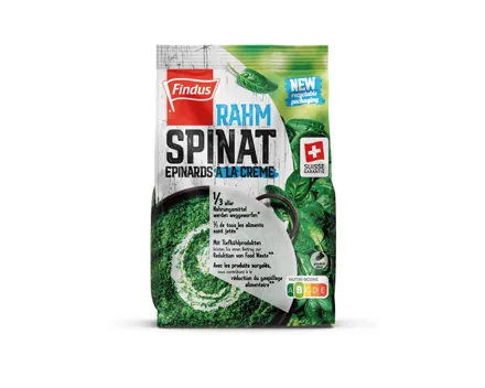 Findus Rahmspinat / Blattspinat portioniert