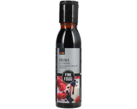 Fine Food Balsamico Crème mit Himbeeren