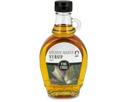Fine Food Bio Ahornsirup Golden Maple
