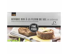 Fine Food Bio Butter mit Fleur de Sel de Guérande