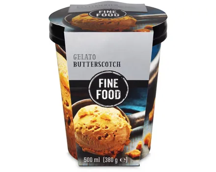 Fine Food Gelato Butterscotch