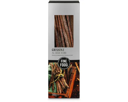 Fine Food Grissini al riso nero