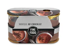 Fine Food Mousse au chocolat 2x80g